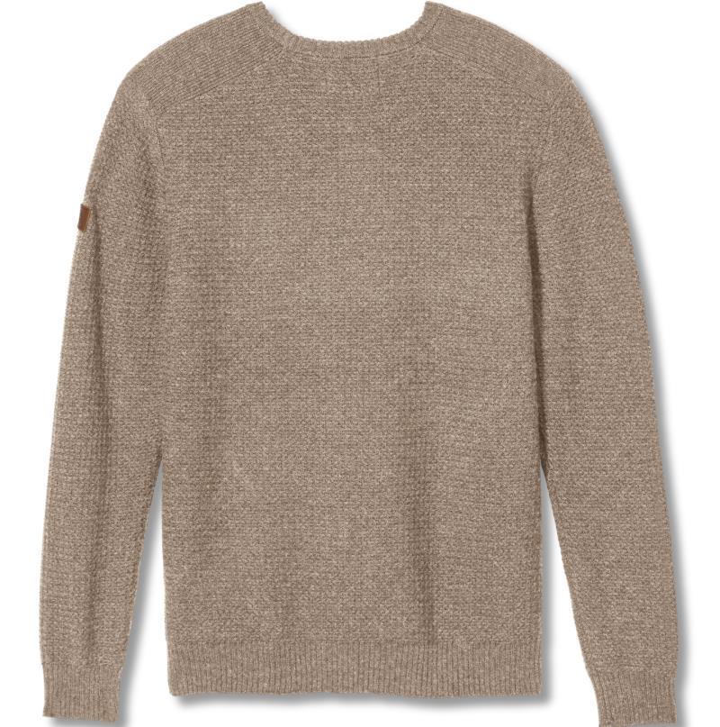 All Season Merino Sweater - Mens - oatmeal 1