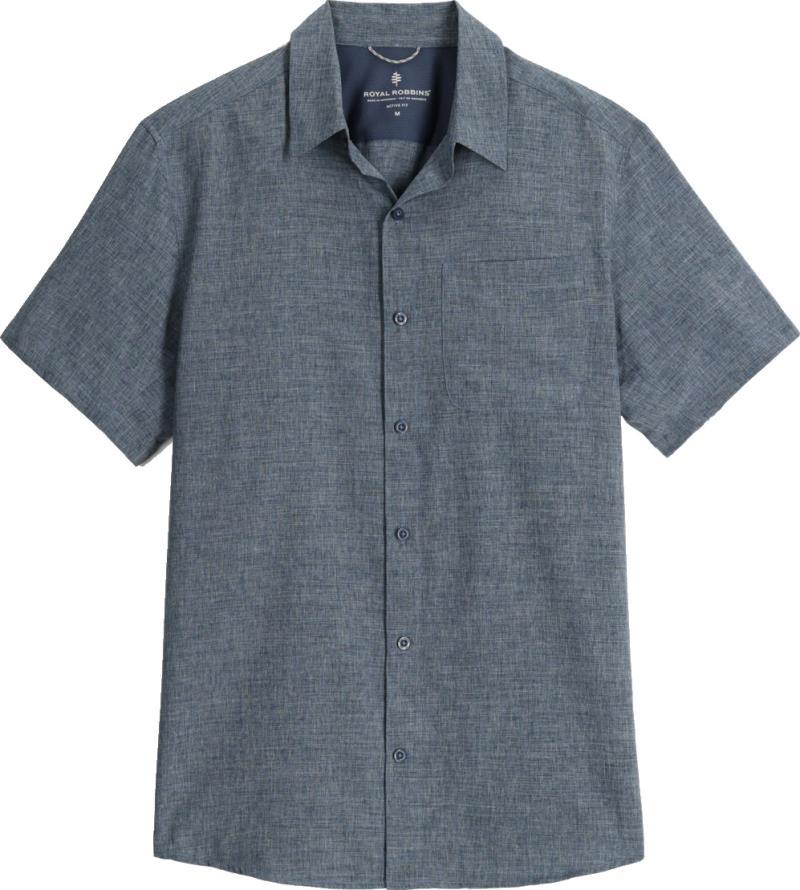 Amp Lite II SS - Mens - deep blue heather 1