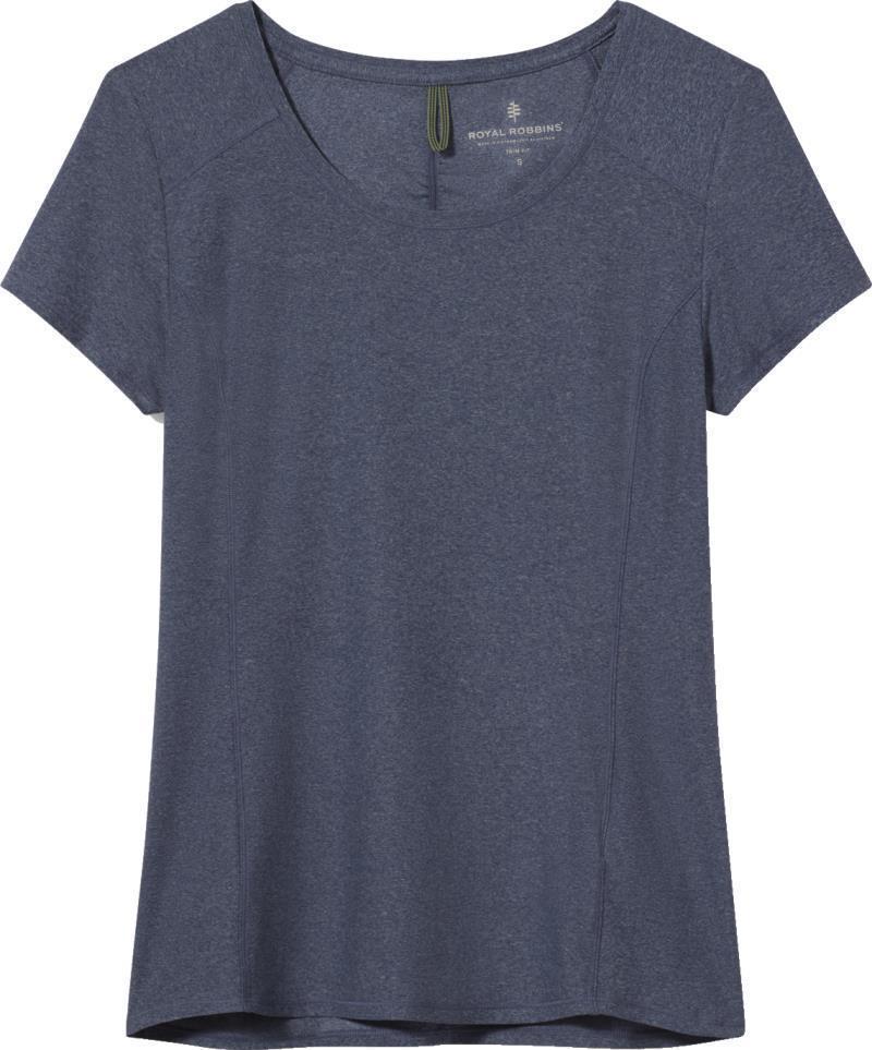 Amp Lite SS - Womens - Navy Heather 1