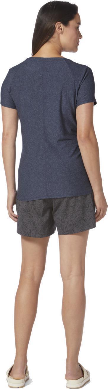 Amp Lite SS - Womens - Navy Heather 3