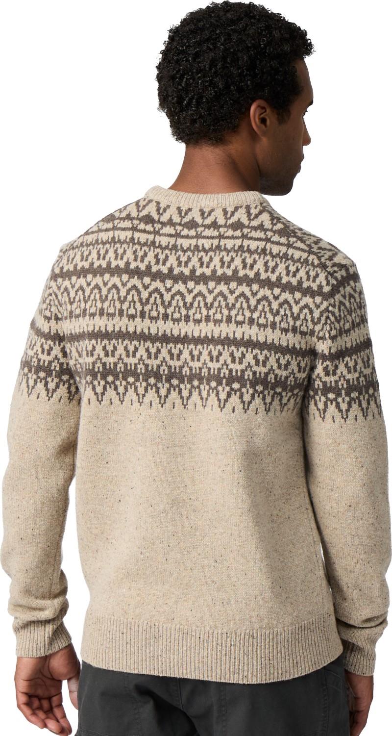 Arch Rock Crew LS - Mens - sandstone heather lassen print 1