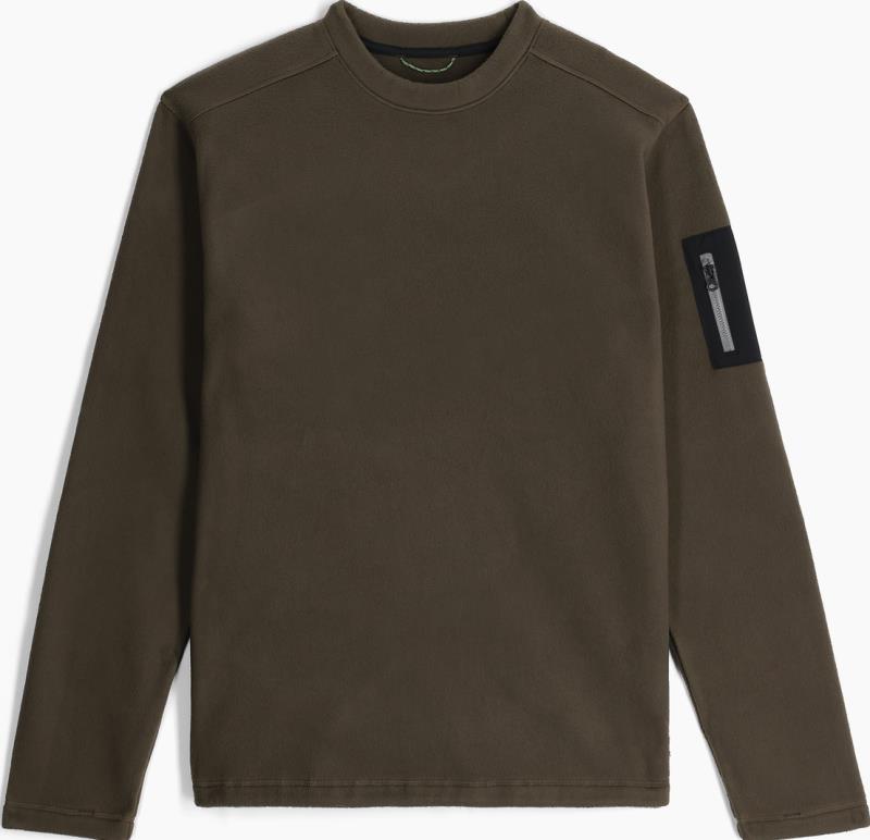 Arete Crew - Mens - black olive 1