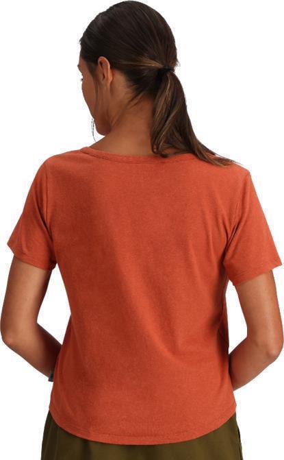 Basecamp Boxy Tee - Womens - Baked Clay 3