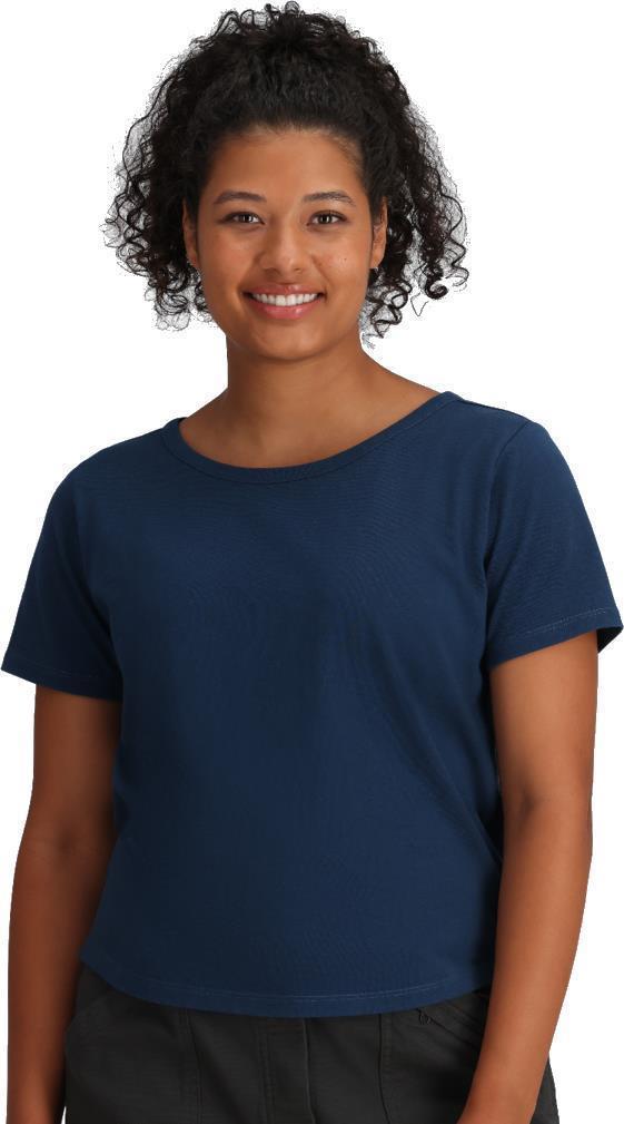 Basecamp Boxy Tee - Womens - Blue Teal 3