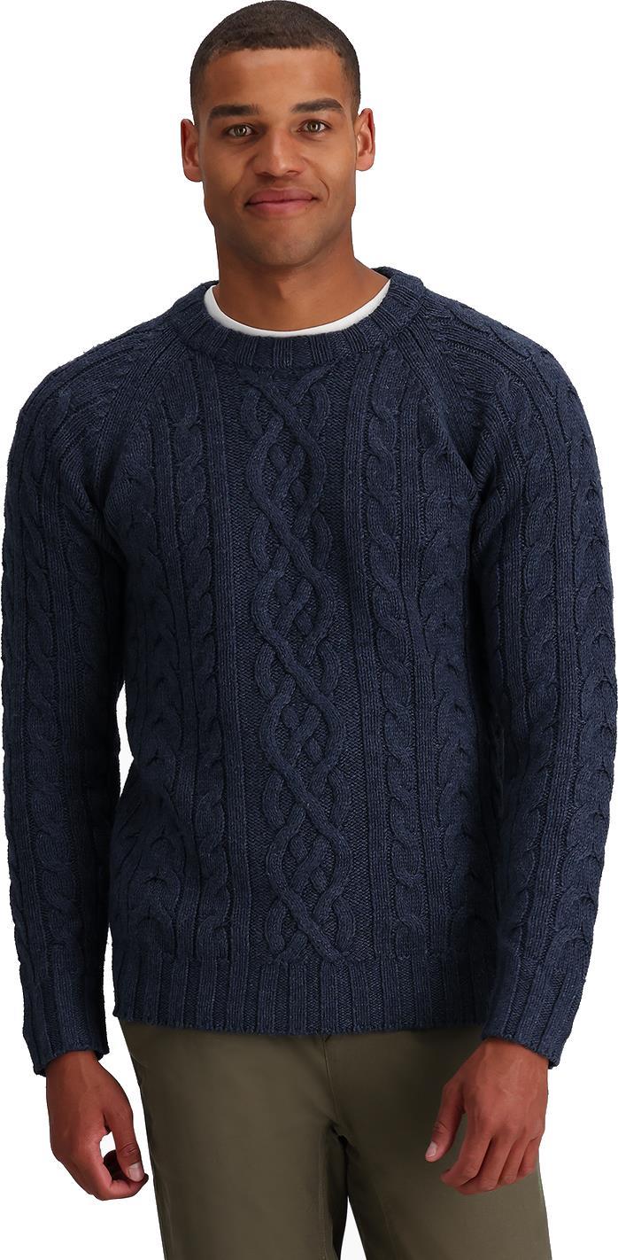 Baylands Fisherman Sweater - Mens - Navy 2