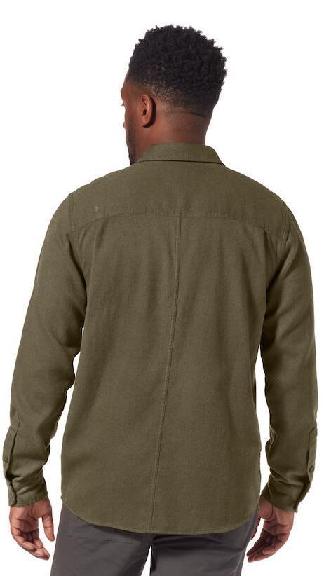 Bristol Organic Cotton Twill LS - Mens - dark olive 1