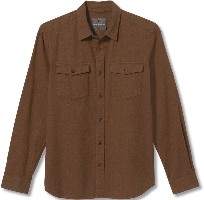 Bristol Organic Cotton Twill LS - Mens - red rock 1