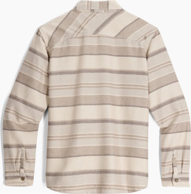 Clouds Rest Hemp LS - Womens - chalk pacific crest stripe 1