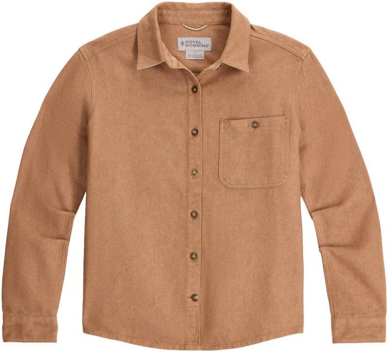 Clouds Rest Hemp LS - Womens - pecan heather 1