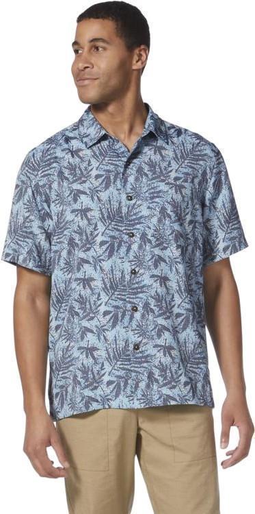 Comino Leaf SS - Mens - Sky Blue Roble Print 2