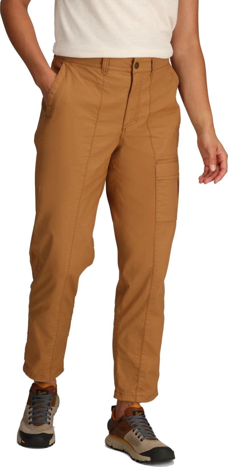 Crux Ankle Pants, Reg - Womens - pecan 1