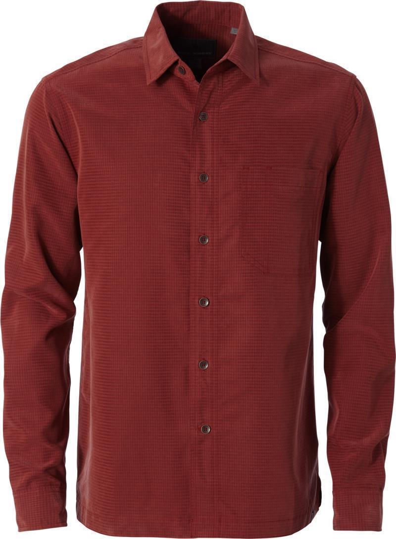 Desert Pucker Dry LS - Mens - cedar 1