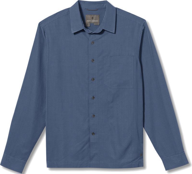 Desert Pucker Dry LS - Mens - collins blue 1