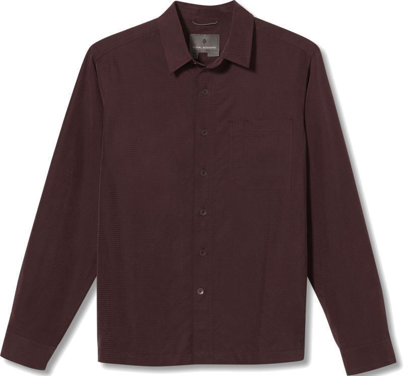 Desert Pucker Dry LS - Mens - fudge 1