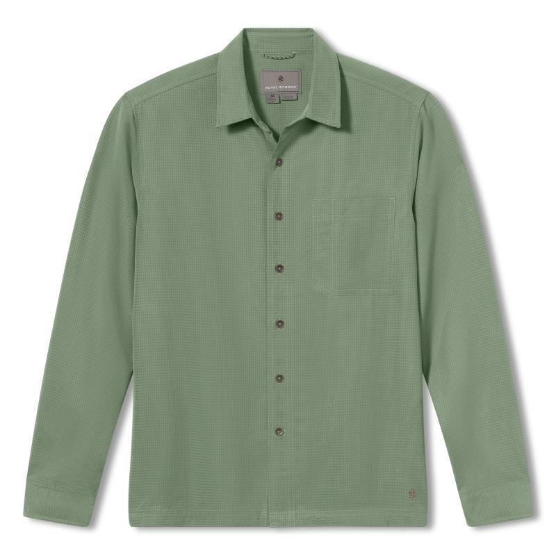 Desert Pucker Dry LS - Mens - jade frost 1