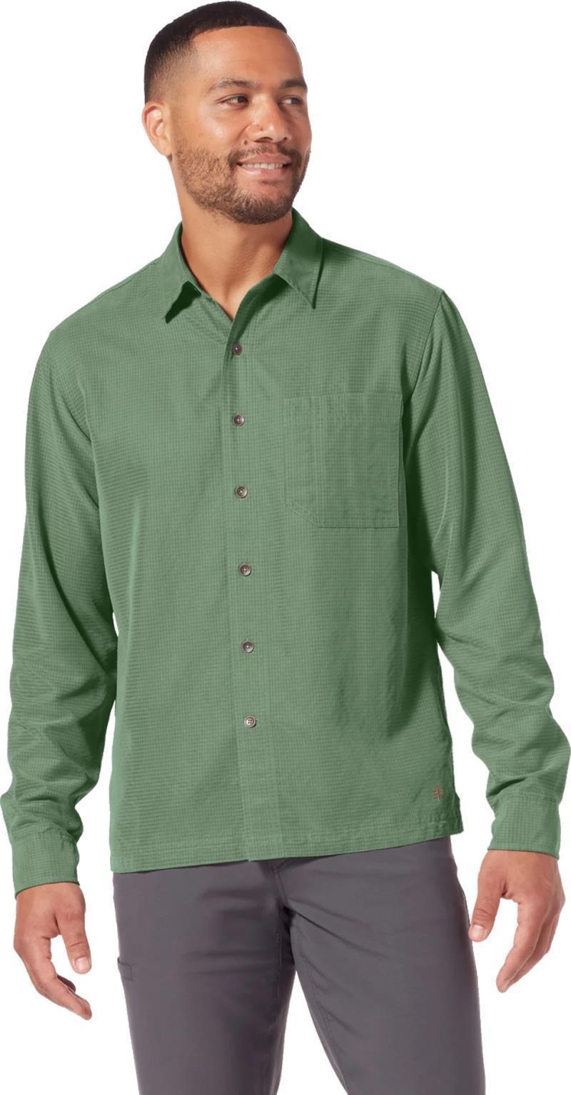 Desert Pucker Dry LS - Mens - jade frost 1