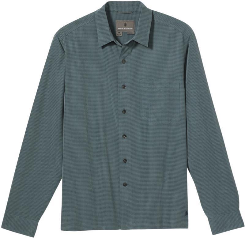 Desert Pucker Dry LS - Mens - sea pine 1