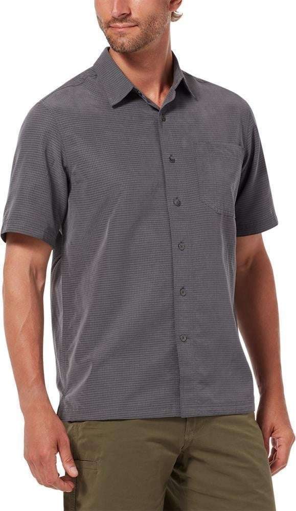 Desert Pucker Dry SS - Mens - asphalt 1