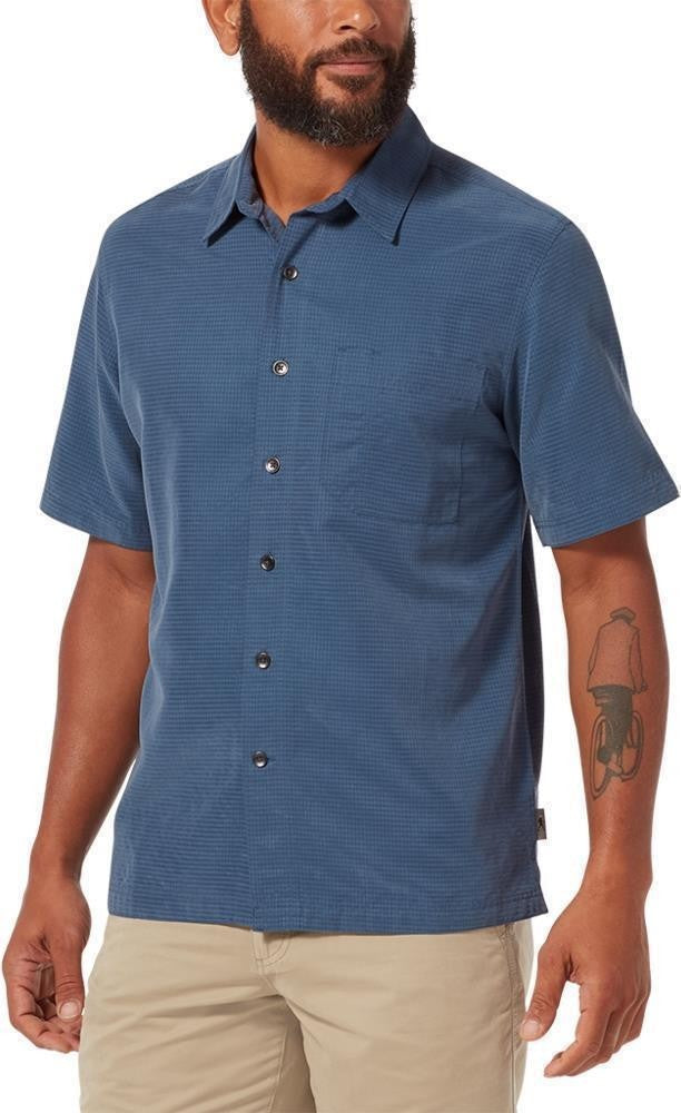 Desert Pucker Dry SS - Mens - collins blue 1
