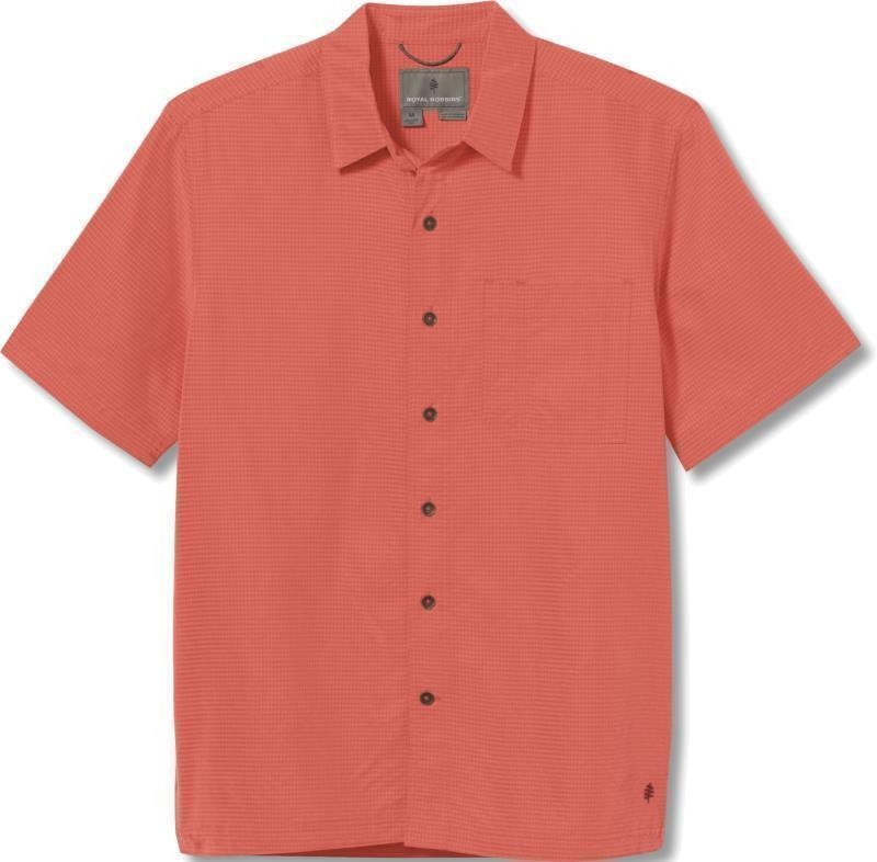 Desert Pucker Dry SS - Mens - guava 1