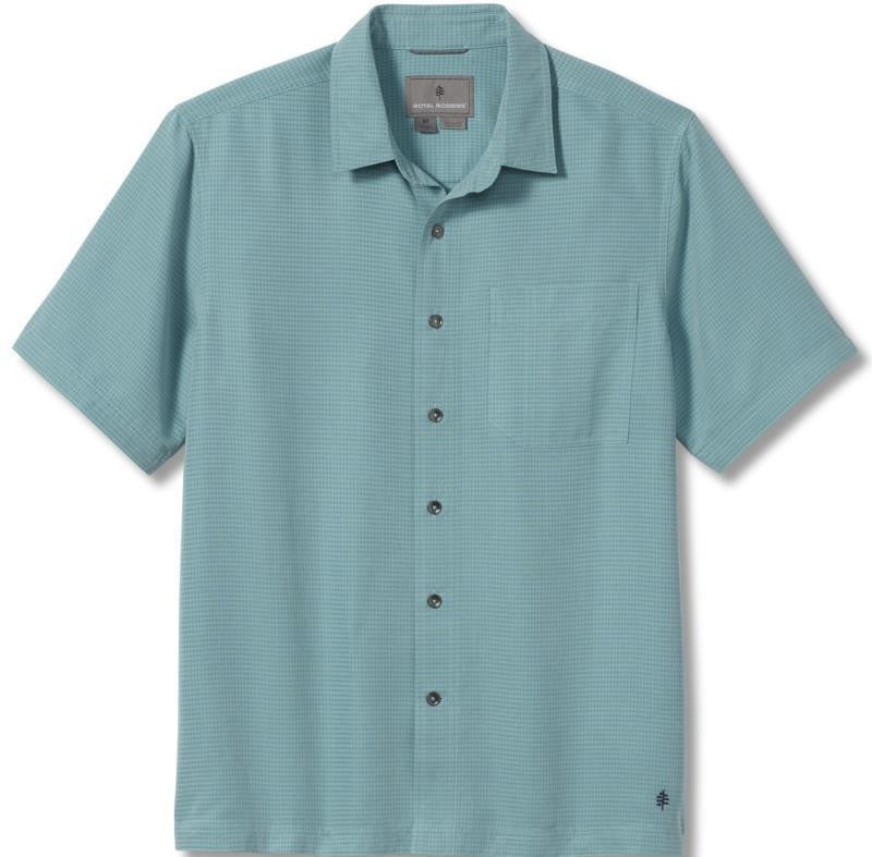 Desert Pucker Dry SS - Mens - nile blue 1