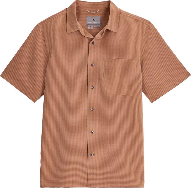 Desert Pucker Dry SS - Mens - pecan 1