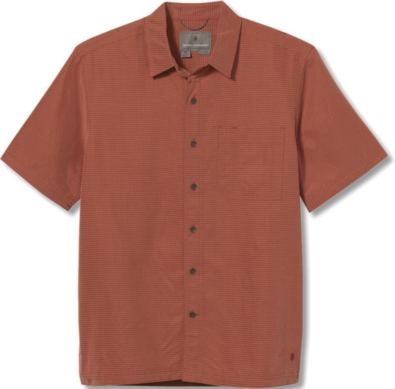 Desert Pucker Dry SS - Mens - redwood 1