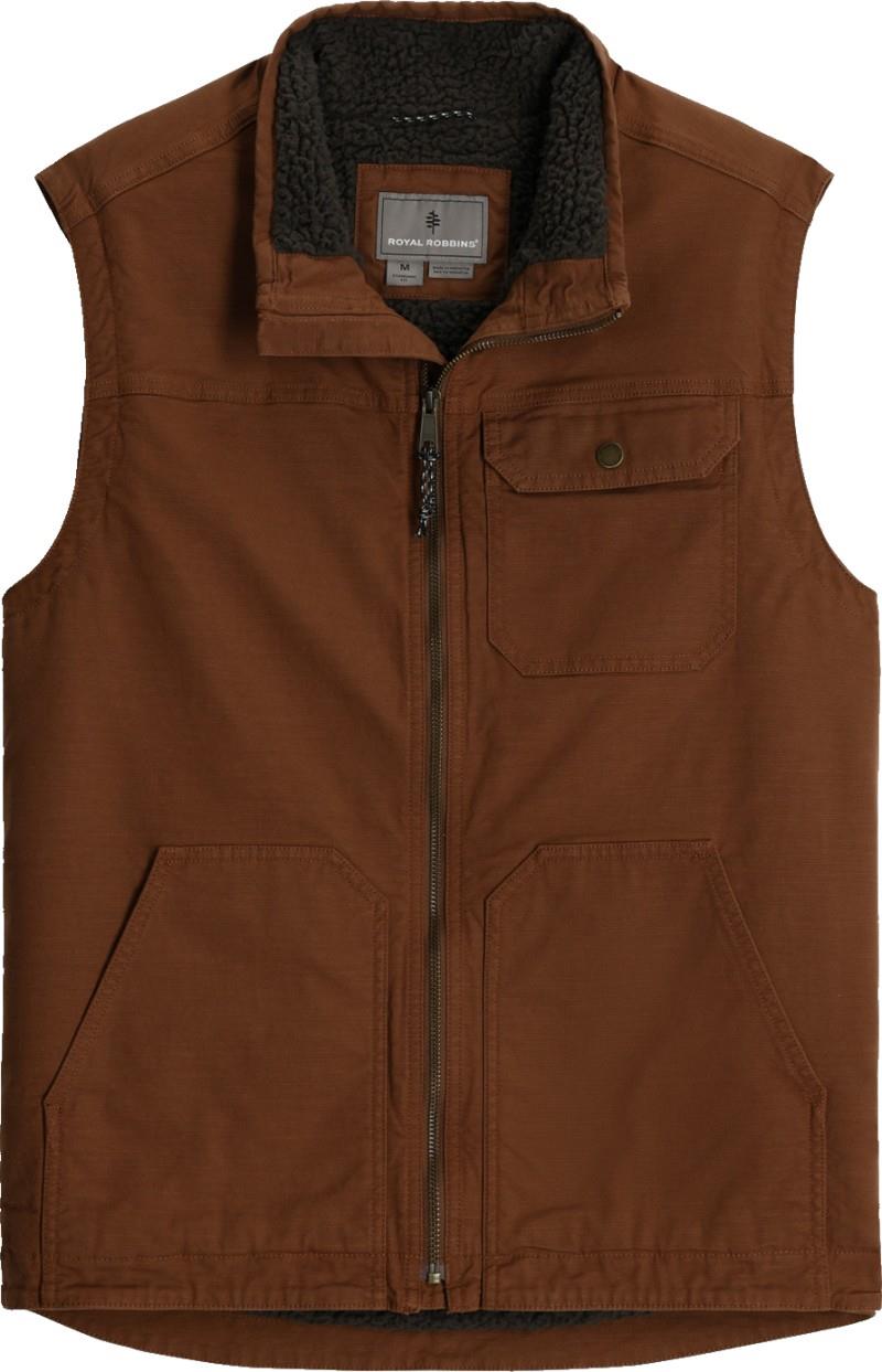 El Cap Canvas Vest - Mens - saddle 1