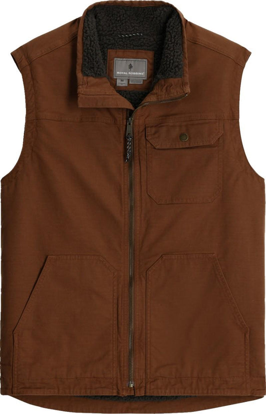 El Cap Canvas Vest - Mens - saddle 1