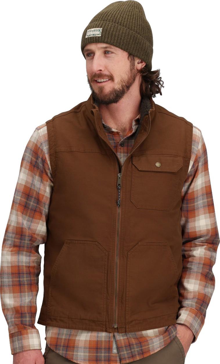 El Cap Canvas Vest - Mens - saddle 1