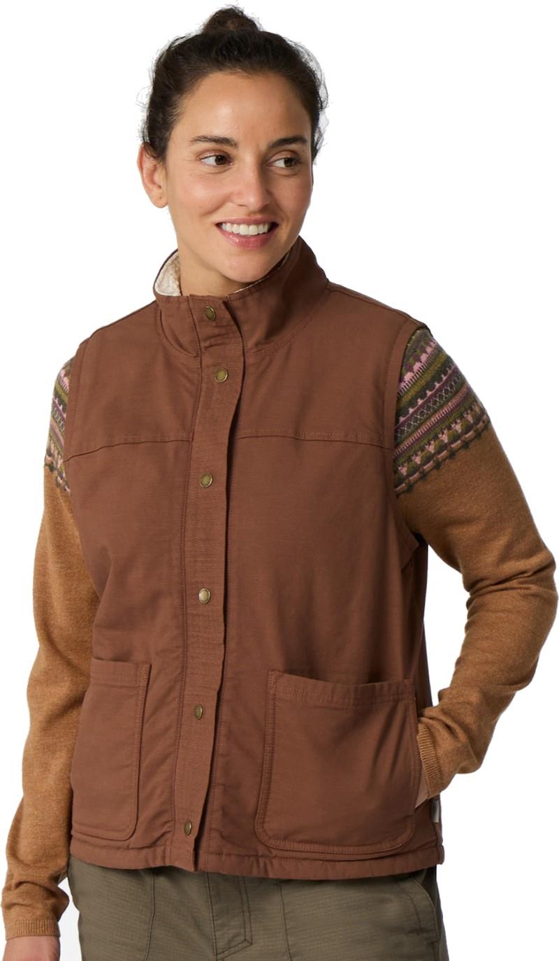 El Cap Canvas Vest - Womens - saddle 1