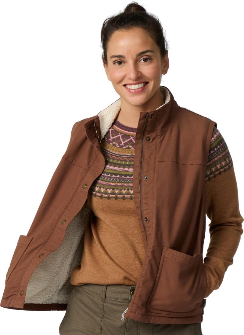 El Cap Canvas Vest - Womens - saddle 1