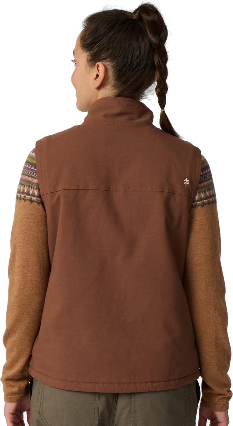 El Cap Canvas Vest - Womens - saddle 1