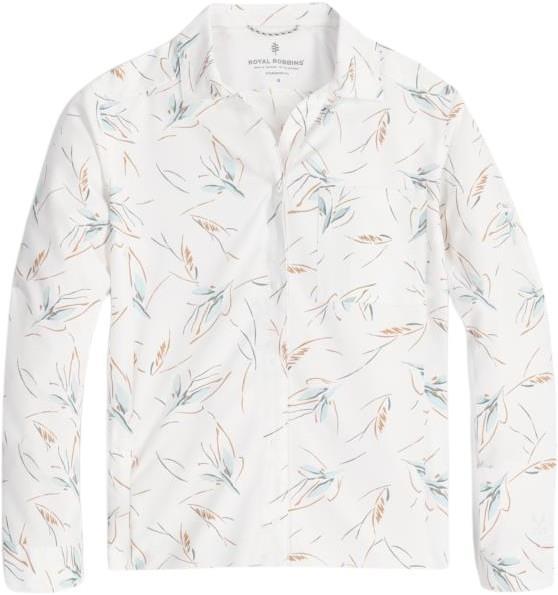 Expedition III LS - Womens - ivory caswell print 1