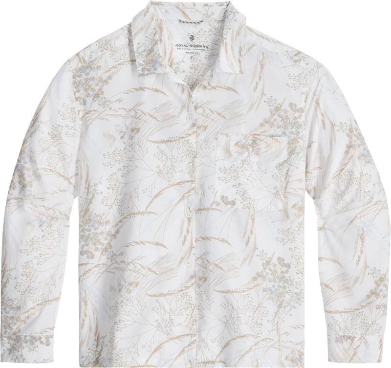 Expedition III LS - Womens - white meadow print 1