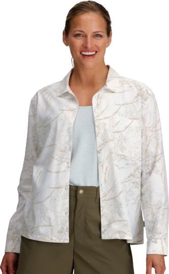 Expedition III LS - Womens - white meadow print 1