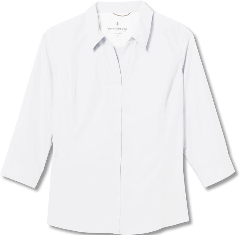 Expedition II 3/4 Sleeve - Womens - white 1