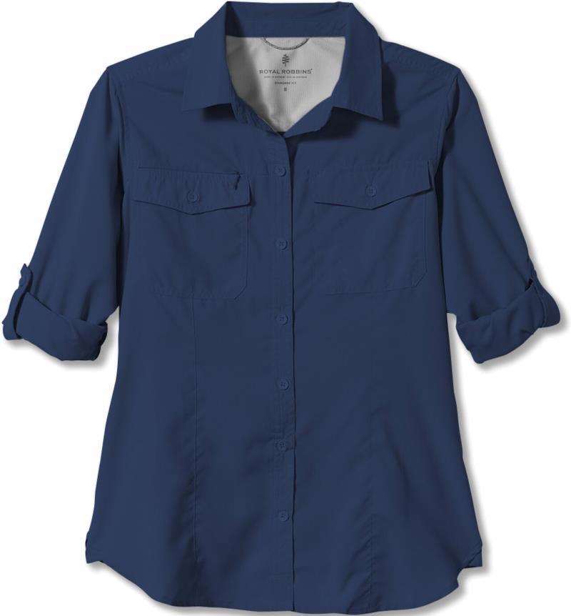 Expedition II LS - Womens - deep blue 1