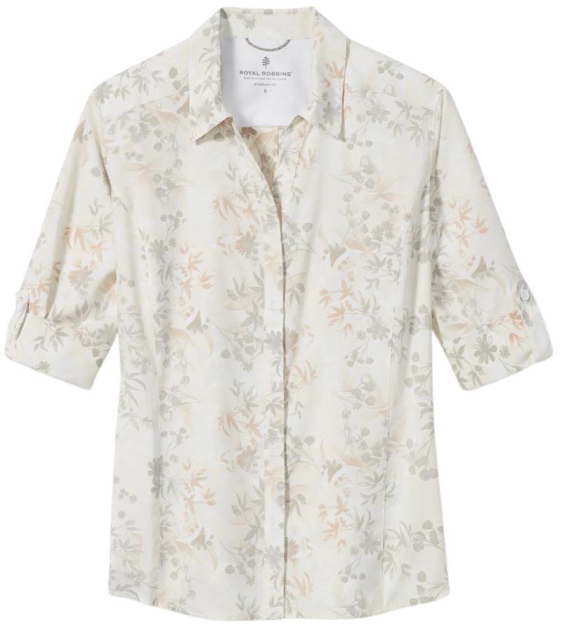 Expedition II Print 3/4 Sleeve - Womens - creme zephyr print 1