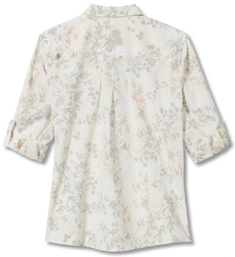 Expedition II Print 3/4 Sleeve - Womens - creme zephyr print 1