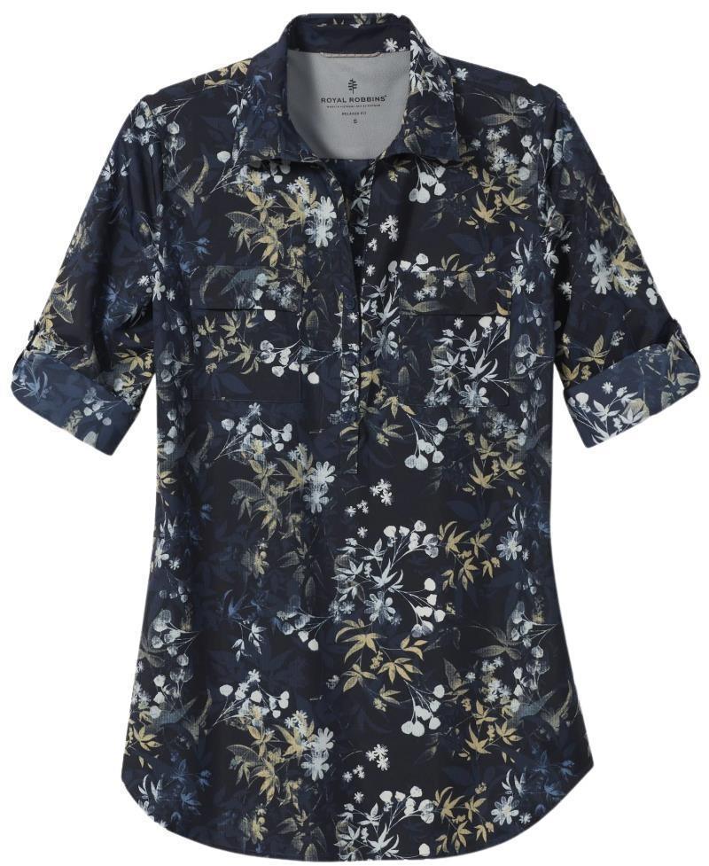 Expedition II Tunic Print - Womens - navy zephyr print 1