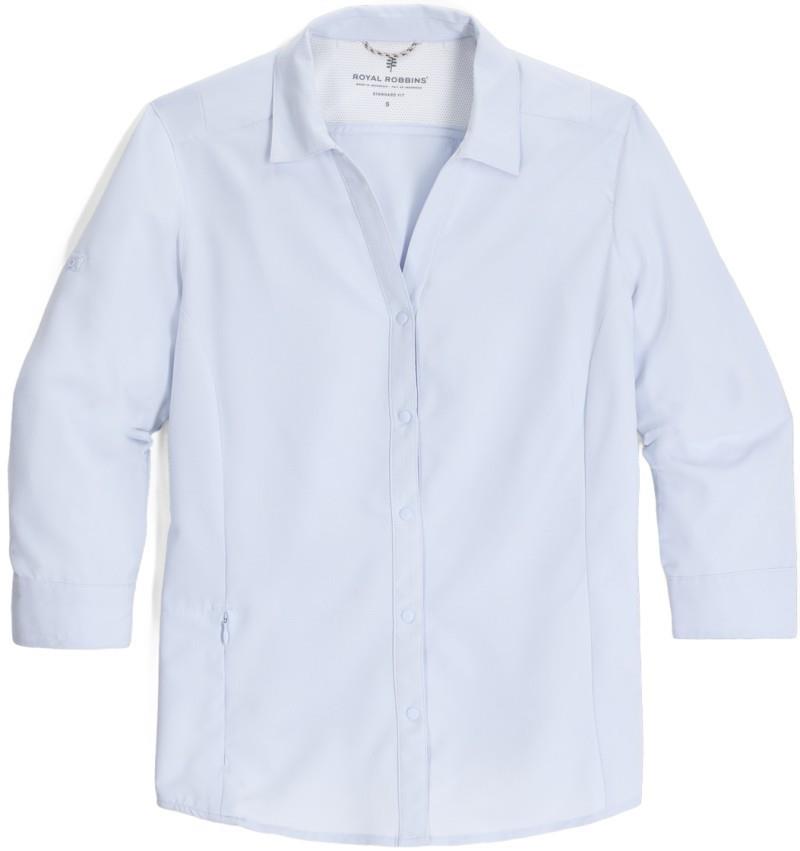 Expedition Pro 3/4 Sleeve - Womens - misty blue 1