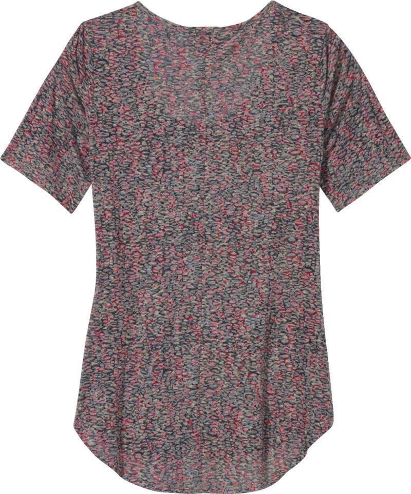 Featherweight Scoop Tee - Womens - Asphalt Makai Print 2