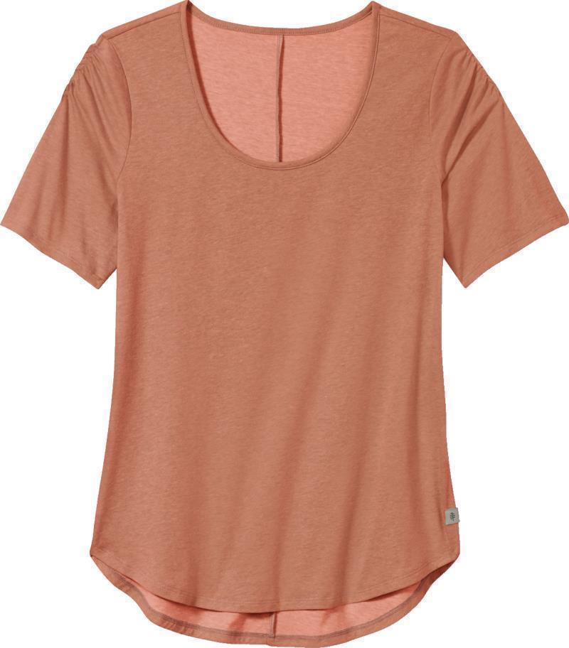 Featherweight Scoop Tee - Womens - Sun Baked 1