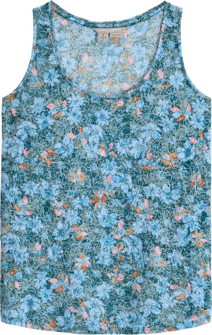 Featherweight Tank - Womens - balsam marigold print 1