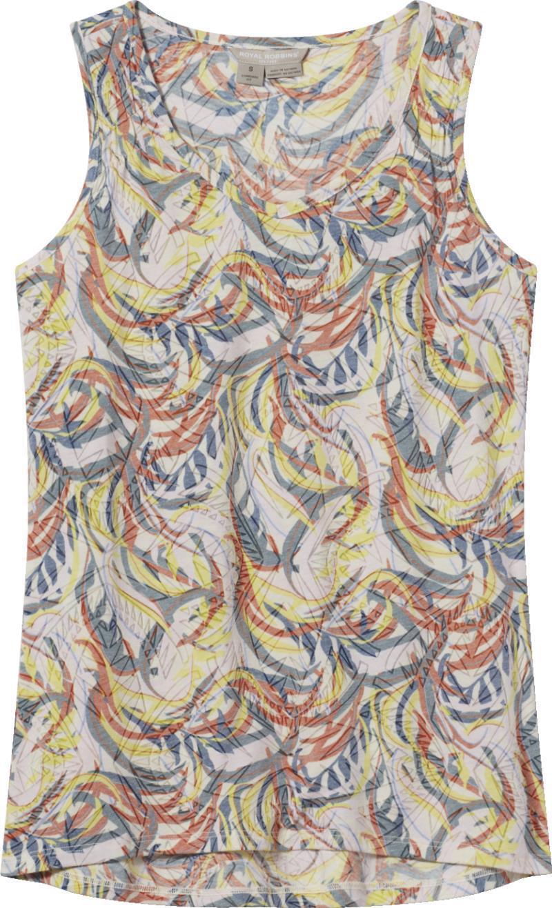 Featherweight Tank - Womens - ivory caulfield print 1