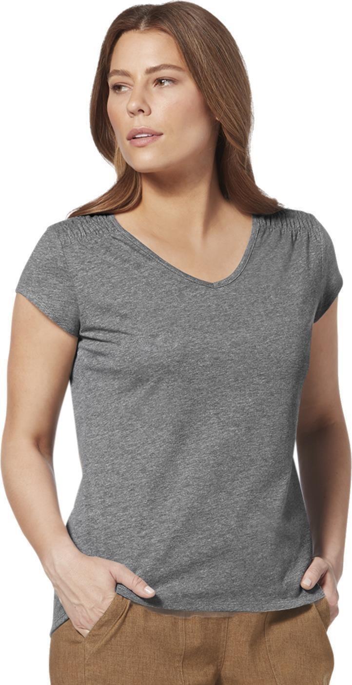 Featherweight Tee - Womens - charcoal 1