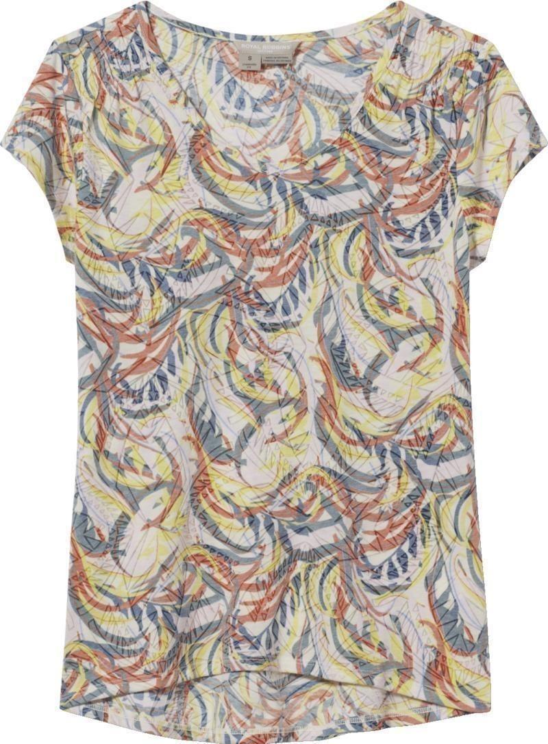 Featherweight Tee - Womens - ivory caulfield print 1