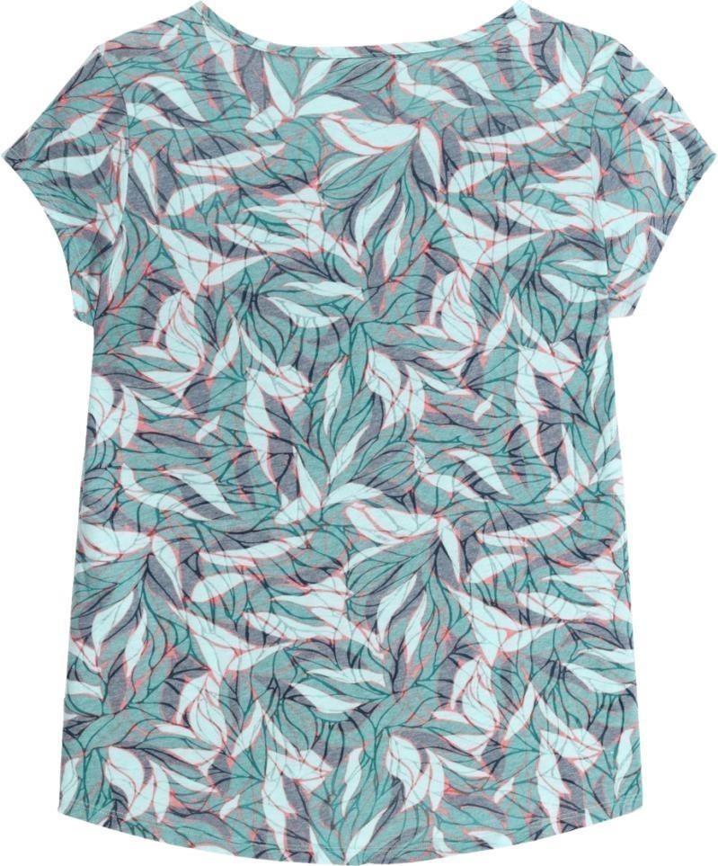 Featherweight Tee - Womens - pacific blue presidio print 1