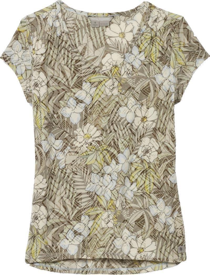 Featherweight Tee - Womens - summer sky mauka print 1